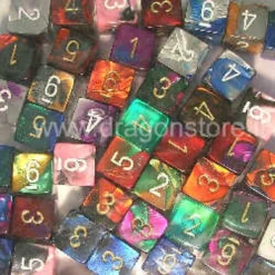 Assortimento 50 Dadi Gemini - D6