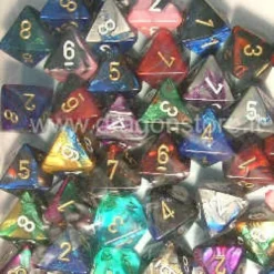 Assortimento 50 Dadi Gemini - D8