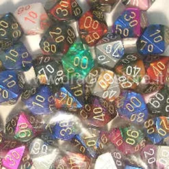 Assortimento 50 Dadi Gemini - D10%