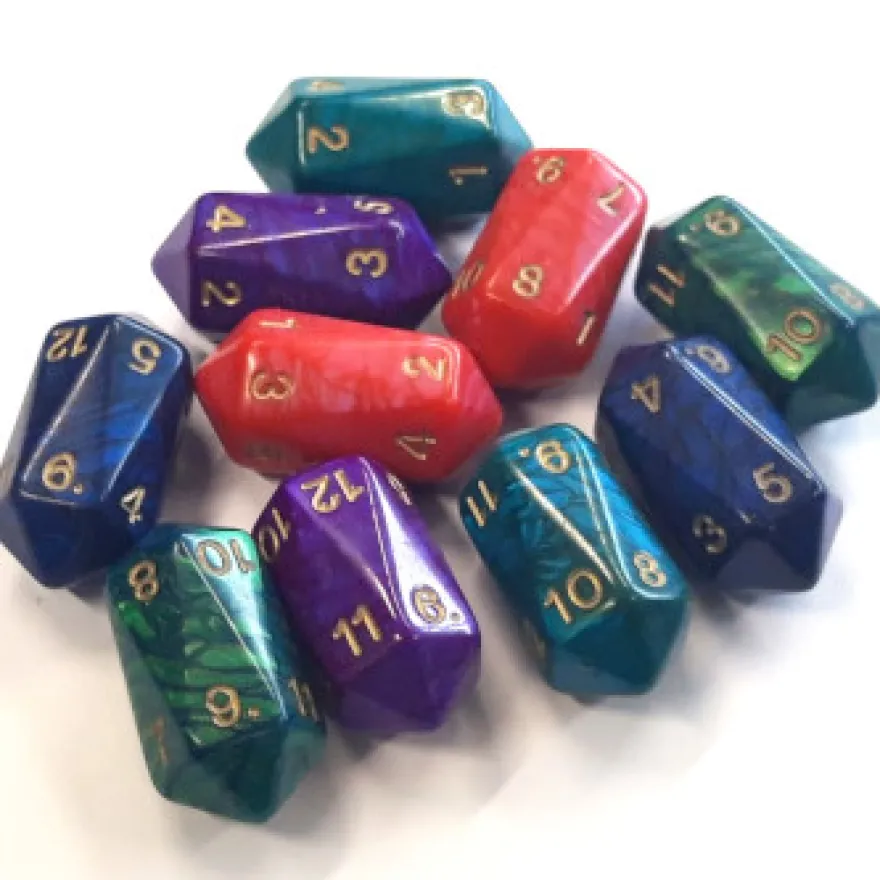 Assortimento Dadi Interferenz - D12