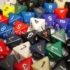 Assortimento 50 Dadi Opachi - D8
