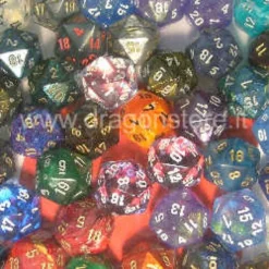 Assortimento 50 Dadi Serie Varie - D20