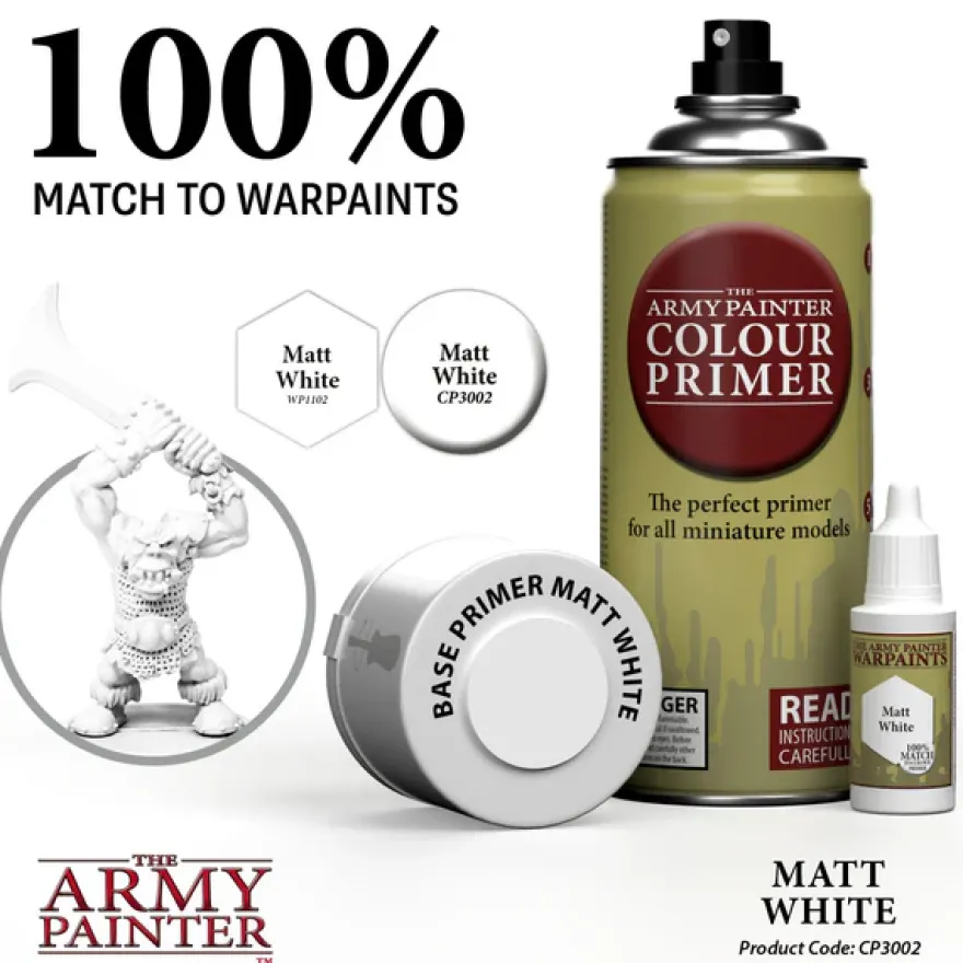 Base Primer - Matt White