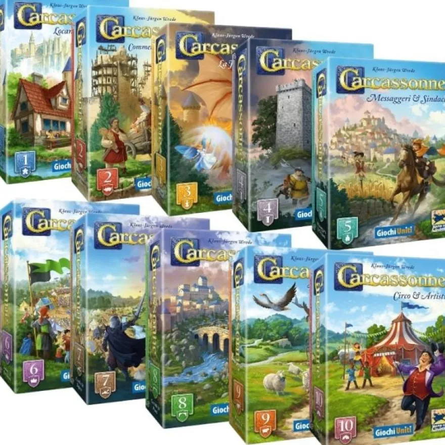 Bundle Carcassonne - Espansioni Nuova Edizione