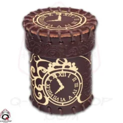 Bussolotto Lanciadadi - Steampunk - Marrone Dorato