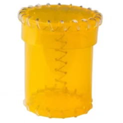 Bussolotto Lanciadadi - Trasparente Giallo