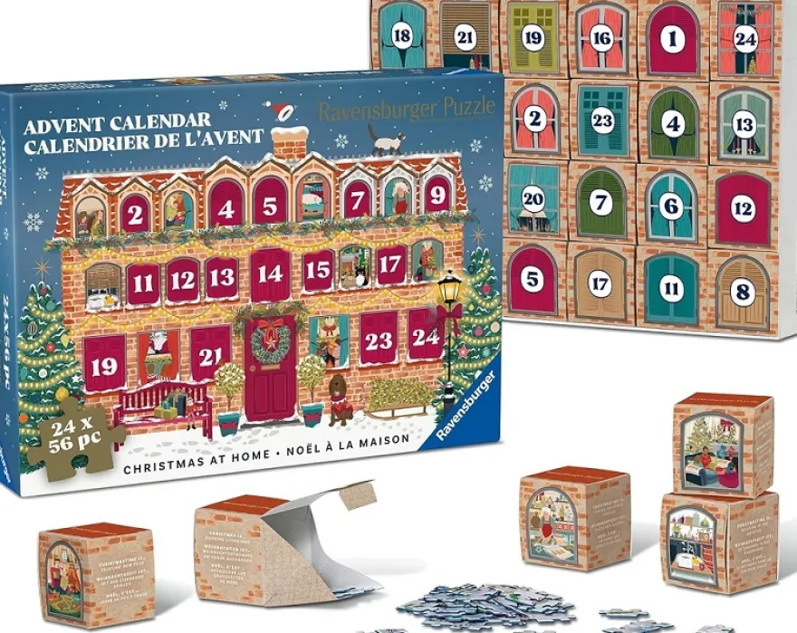 Calendario dell'Avvento - Puzzle Mystery 56 pezzi (24)
