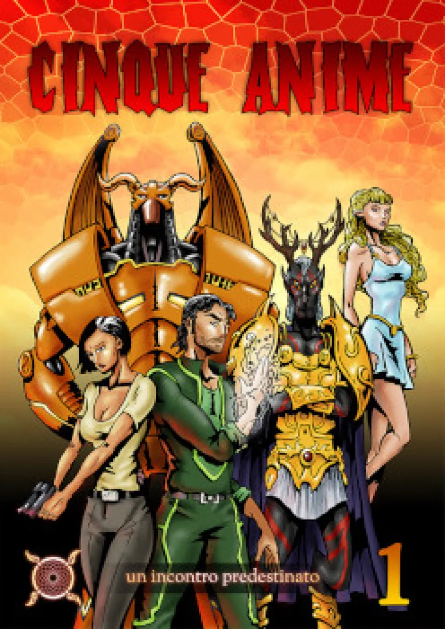Cielo Cremisi - Cinque AnimeVol.1 - Un Incontro Predestinato