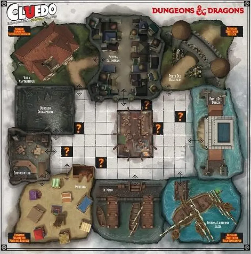 Cluedo - Dungeons & Dragons - Italiano