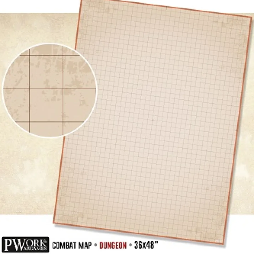 Combat Map - Battlegrid Quadrettata 36x48"