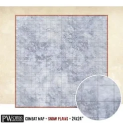 Combat Map - Snow Plain 36x48"