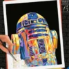CreArt Paint Star Wars - R2-2D
