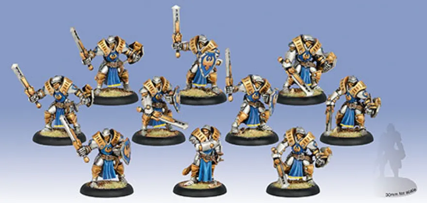 Cygnar - Sword Knights Unit