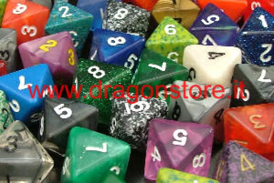 Dadi Medi d8 - Assortimento