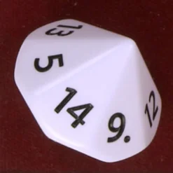 Dado d14 Big - Numeri 1-14