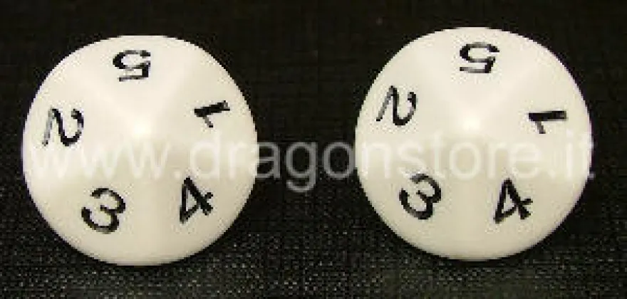 Dado d10 Big - Numeri da 1 a 5