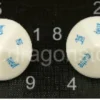 Dado d10 Big - Numeri in Lettere - Francese