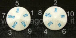 Dado d10 Big - Numeri in Lettere - Inglese