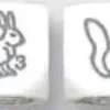Dado d6 con Animale - Animaletti del Bosco