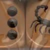 Dado d6 con Animale - Scorpione