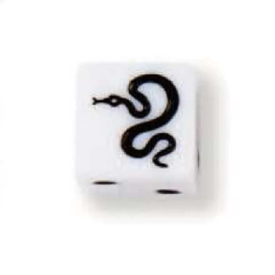 Dado d6 con Animale - Serpente