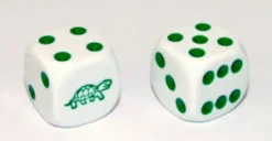 Dado d6 con Animale - Tartaruga