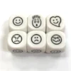 Dado d6 con Immagine - Facce Smile Emoji