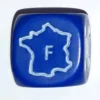 Dado d6 con Immagine - Nazione: Francia