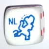Dado d6 con Immagine - Nazione: Olanda