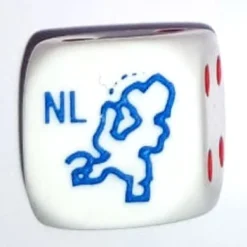 Dado d6 con Immagine - Nazione: Olanda