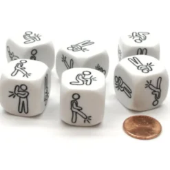 Dado d6 con Immagine - Parti del Corpo