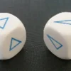 Dado d6 20mm - Triangoli