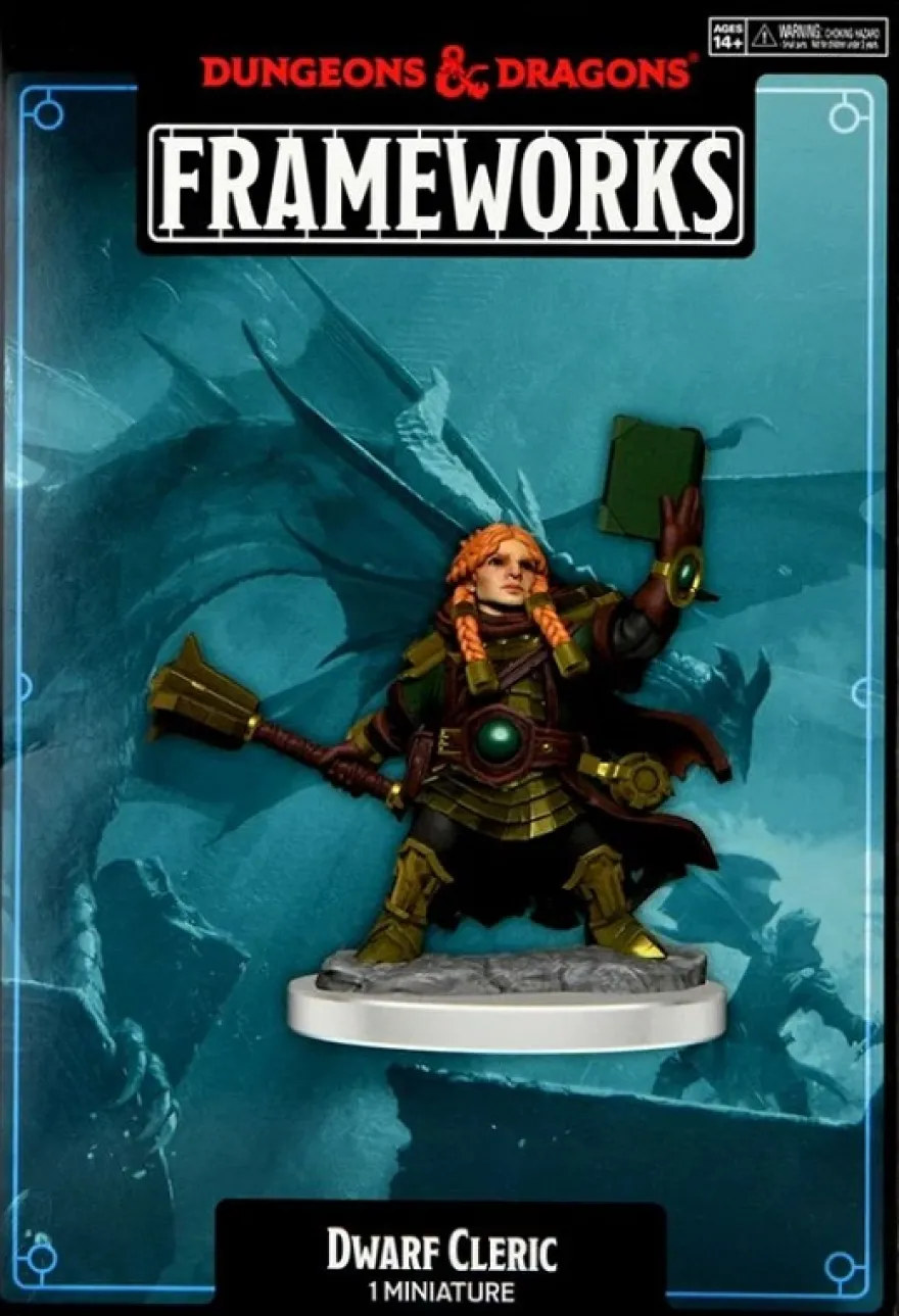 D&D Frameworks: Dwarf Cleric Female