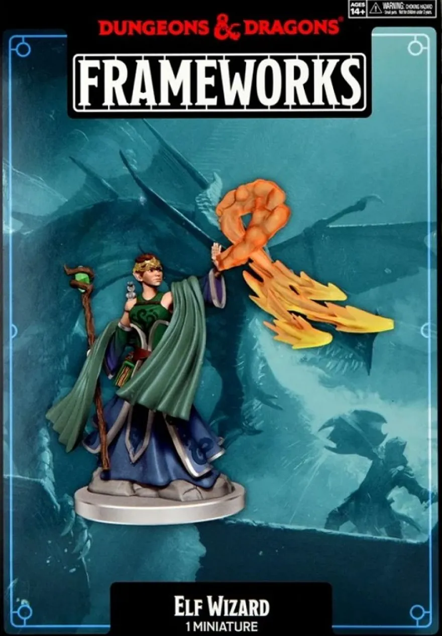 D&D Frameworks: Elf Wizard Female