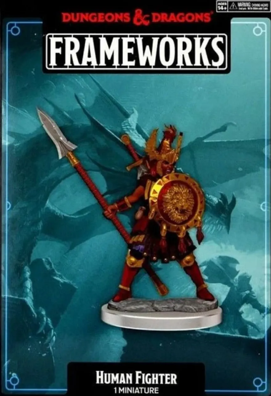 D&D Frameworks: Human Fighter Female