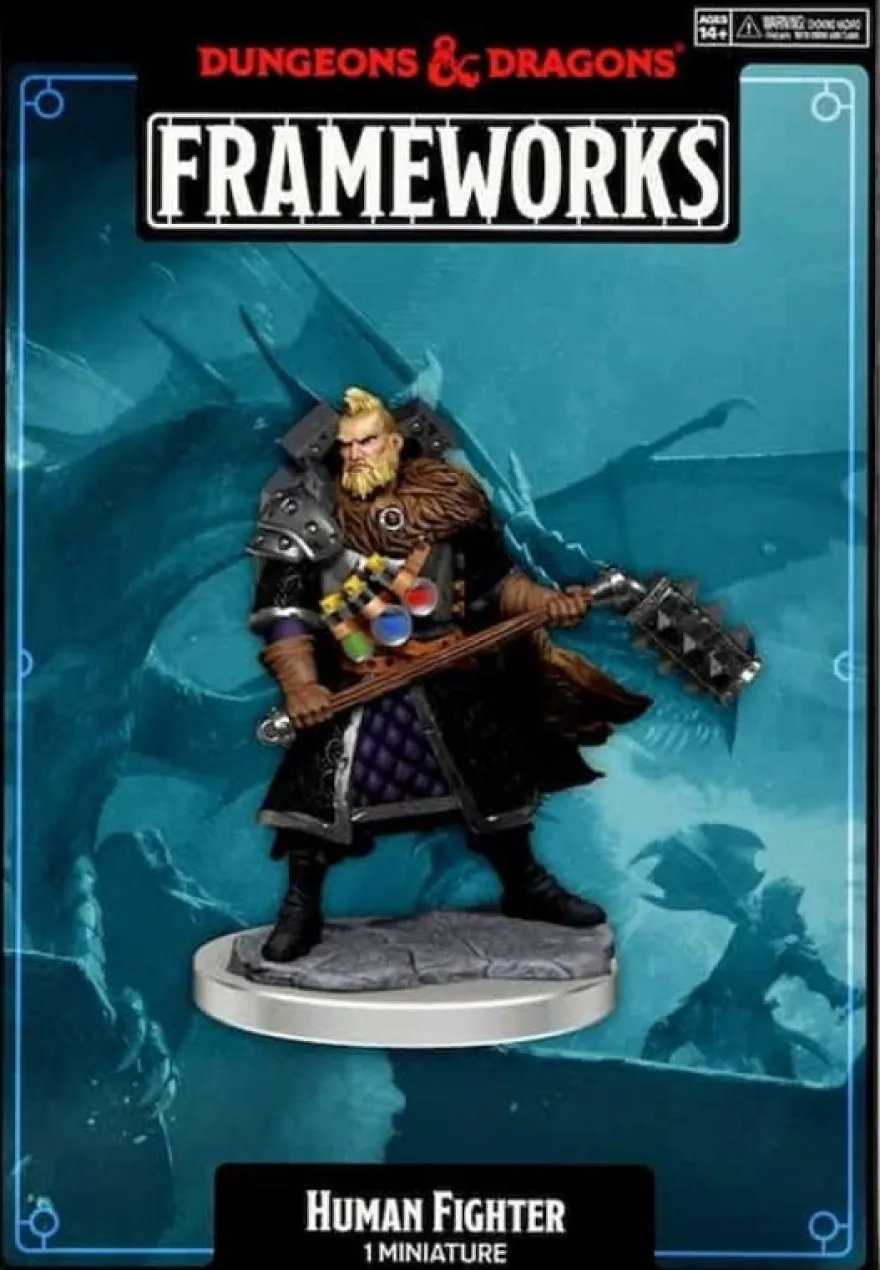 D&D Frameworks: Human Fighter Male