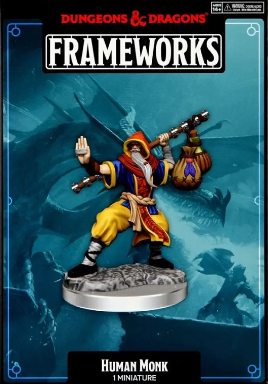 D&D Frameworks: Human Monk Male