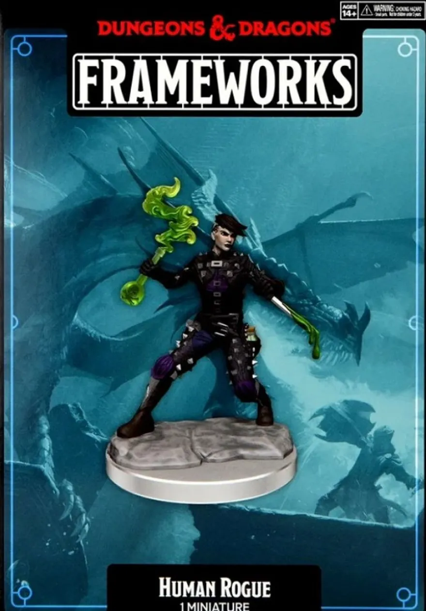 D&D Frameworks: Human Rogue Female