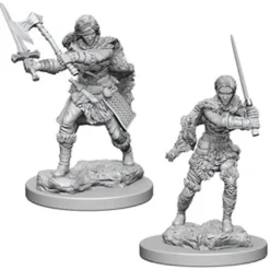 D&D Nolzur's Marvelous Miniatures - Barbaro Umano Femmina