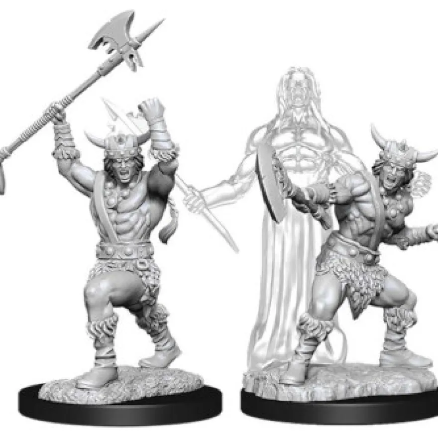 D&D Nolzur's Marvelous Miniatures - Barbaro Umano Maschio