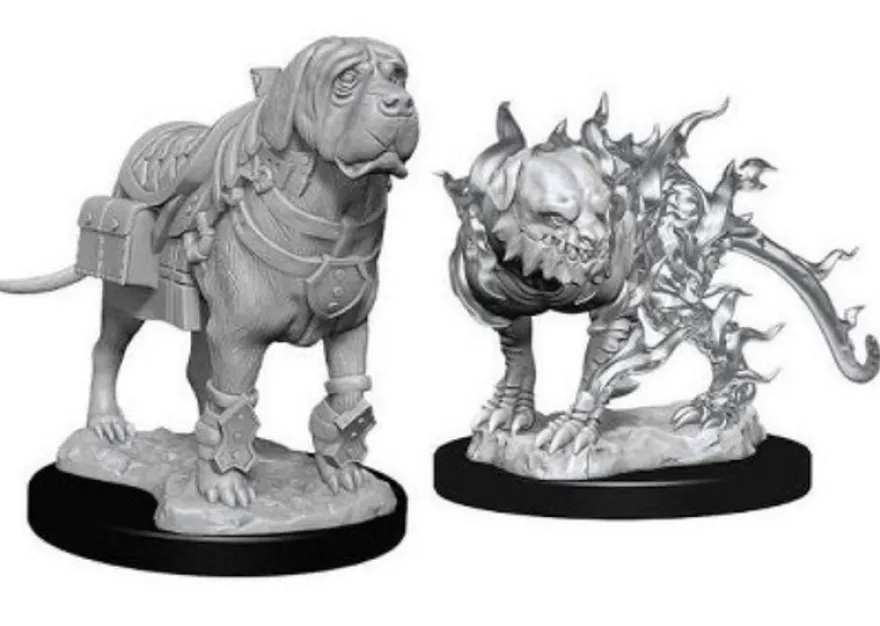 D&D Nolzur’s Marvelous Miniatures: Mastif & Shadow Mastif