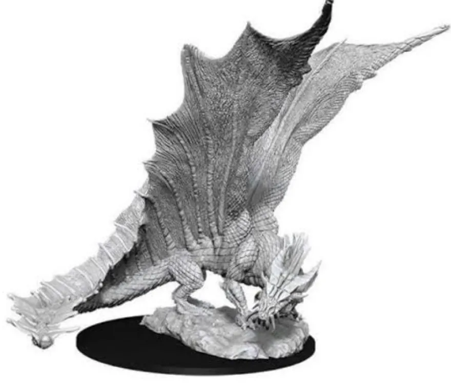 D&D Nolzur's Marvelous Miniatures - Young Gold Dragon