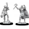 D&D Nolzur's Marvelous Miniatures - Barbaro Umano Femmina