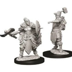 D&D Nolzur's Marvelous Miniatures - Barbaro Mezzorco Femmina