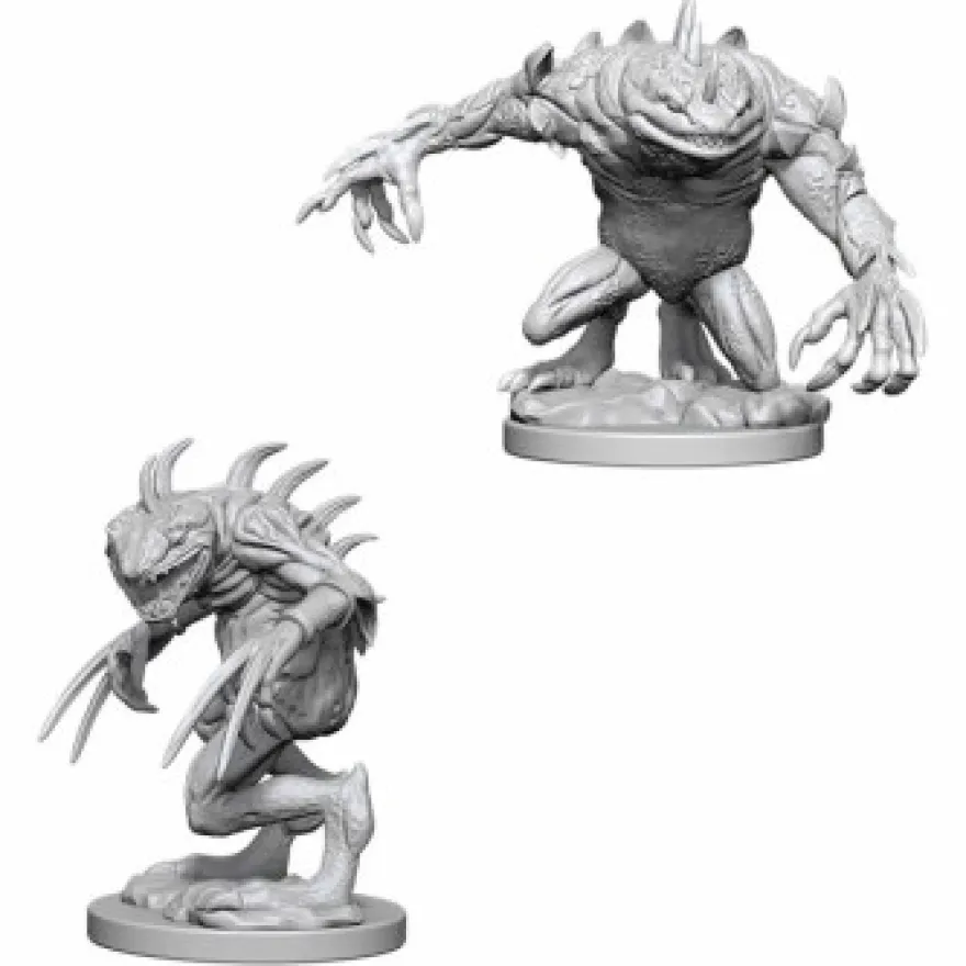 D&D Nolzur's Marvelous Miniatures - Slaad Grigio e Slaad della Morte