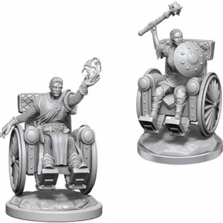 D&D Nolzur's Marvelous Miniatures - Chierico Umano (Maschio e Femmina)