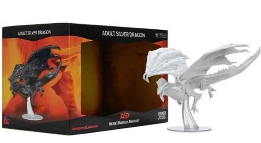 D&D Nolzur's Marvelous Miniatures - Drago d'Argento Adulto