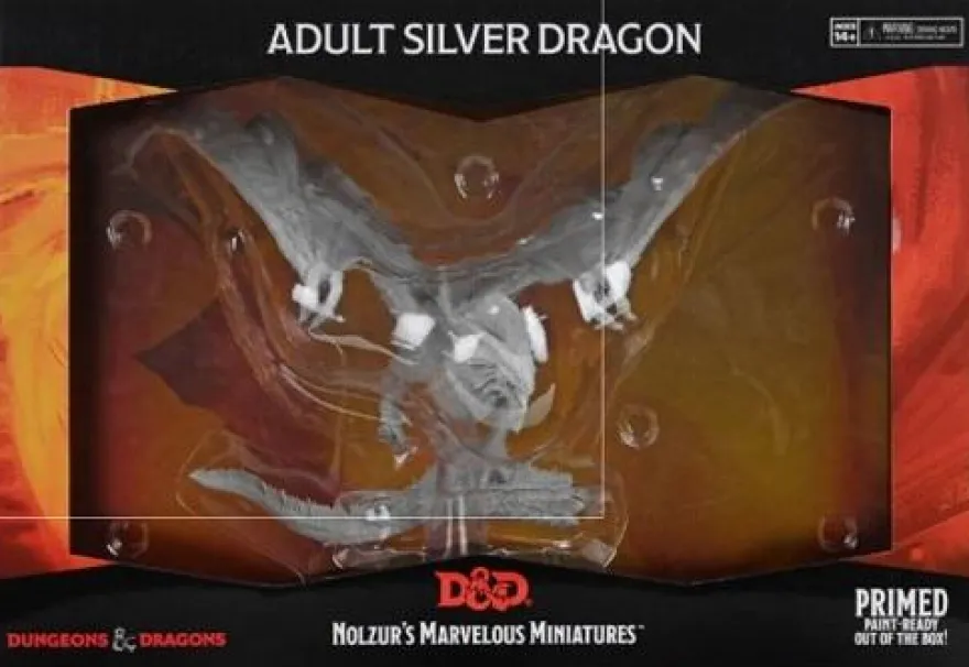 D&D Nolzur's Marvelous Miniatures - Drago d'Argento Adulto