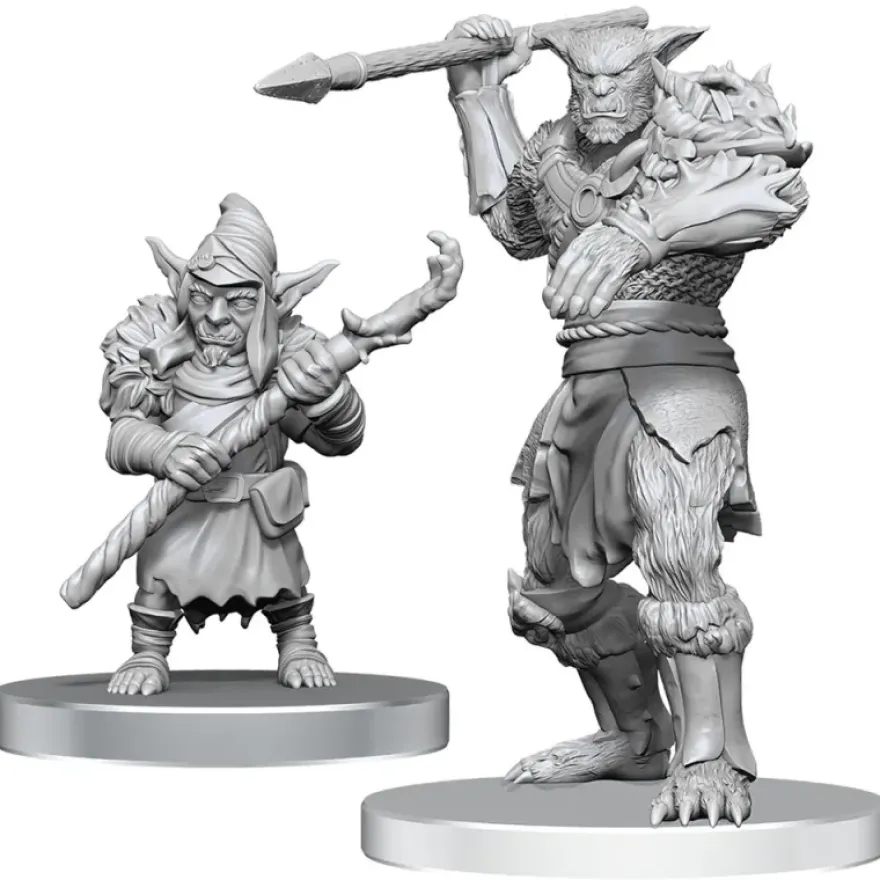 D&D Nolzur's Marvelous Miniatures - Bugbear Stalker & Goblin Hexer