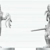D&D Nolzur's Marvelous Miniatures - Drow Elite Warrior & Drow Priestess of Lolth